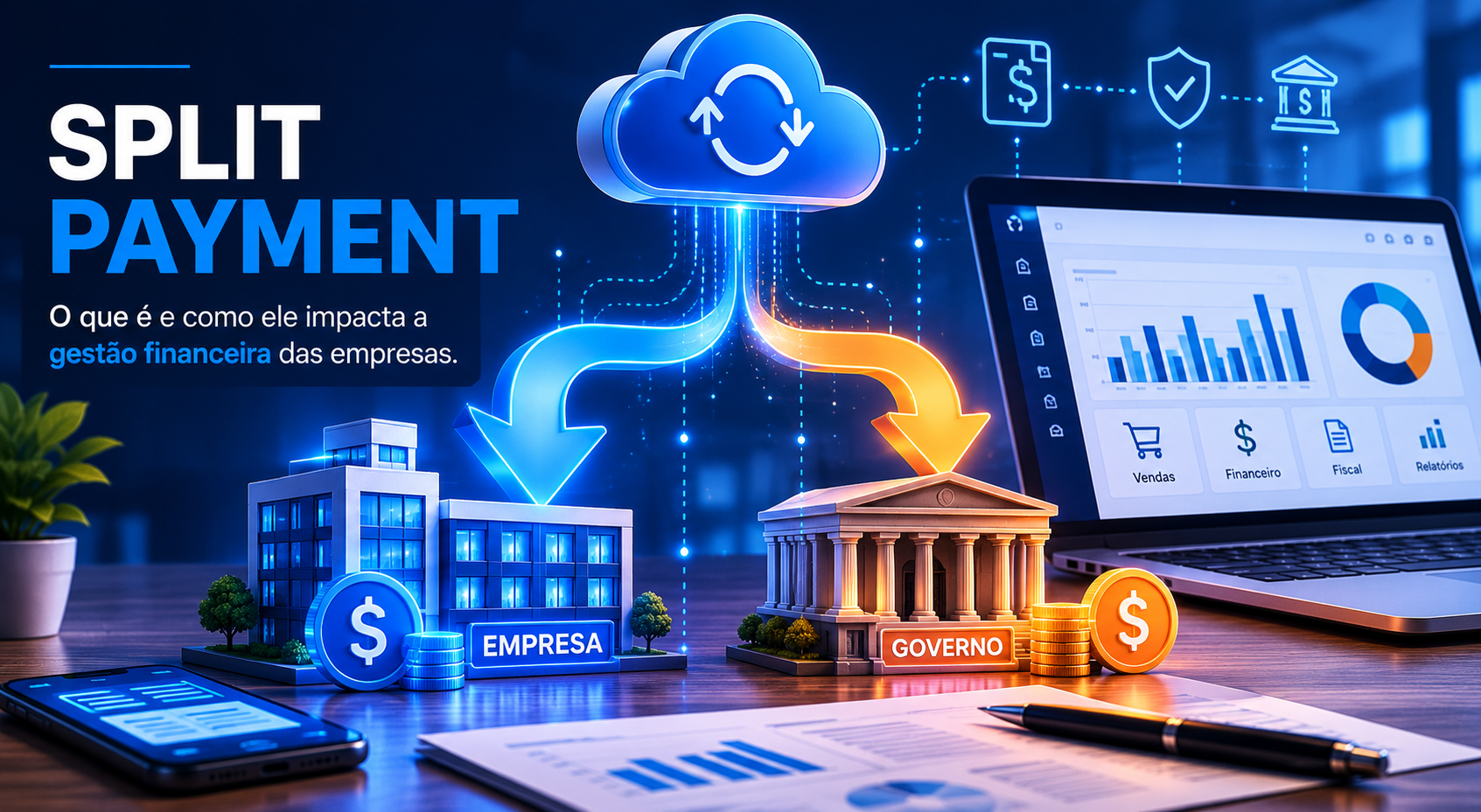 Split Payment: o que é e como impacta a gestão financeira
